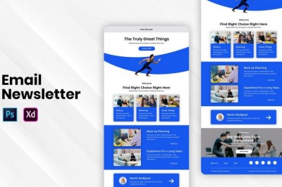 Creative newsletter designs