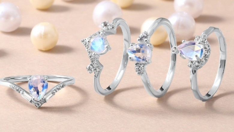 Buy Sterling Silver Moonstone Ring