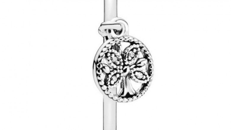 PANDORA DANGLING FAMILY TREE RING - Niche Jewellery