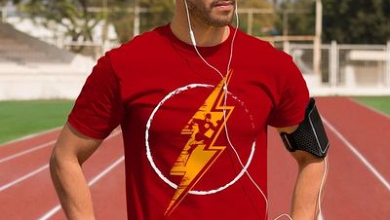 MOTIVATION to the power triple with the all-new FLASH T SHIRTS from Online stores in India