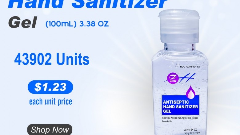 100 ml ZH Antiseptic Hand Sanitizer Gel