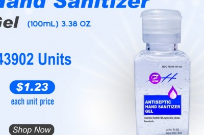 100 ml ZH Antiseptic Hand Sanitizer Gel