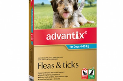 Buy Advantix For Medium Dogs 4-10Kg 6 Pack Aqua | DiscountPetCare