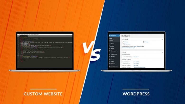 How to pick between custom web development Vs WordPress?