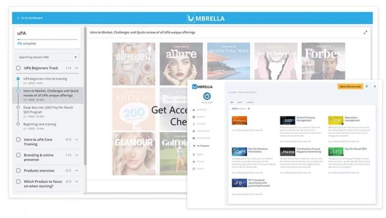 Best Marketing Services Reseller Platform Umbrella