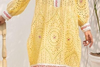 Branded Cotton Replica Embroidered Dresses