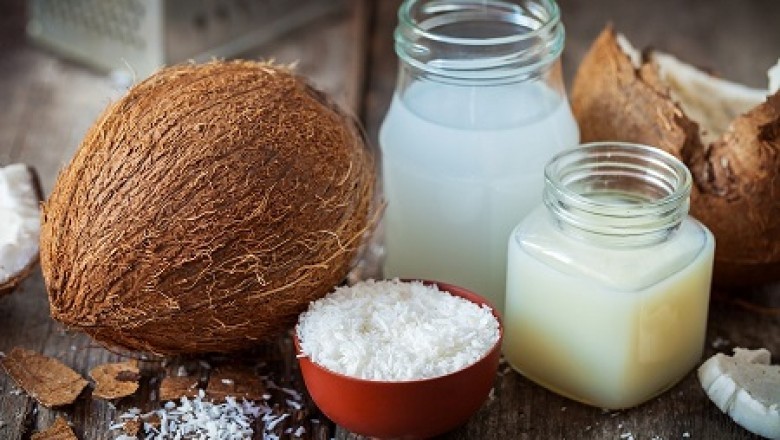 Products Made from Coconut; Unsweetened Coconut Products Add Taste and Nutrition to a Balanced Diet