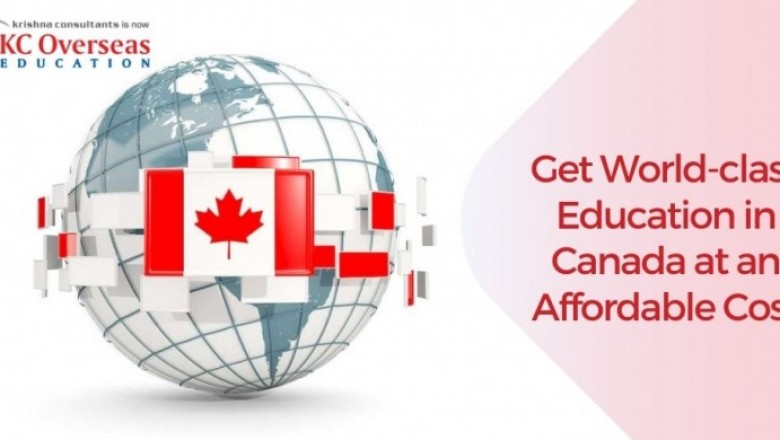 Get World-class education in Canada at affordable cost