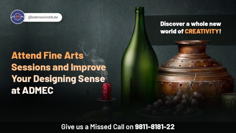 Fine Arts Classes Training at ADMEC Multimedia Institute in Delhi