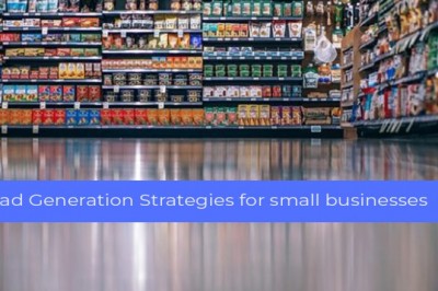 Lead generation strategies for a small business?