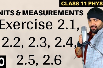 Units and Measurements Class 11 Physics IIT JEE Mains/Neet