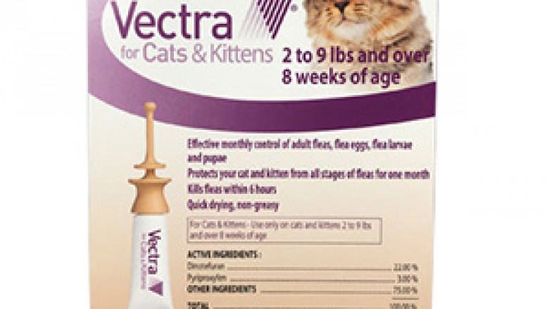 Vectra for Cats | Flea and tick treatment | Petcarelcub