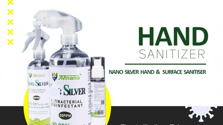 Hand Sanitizer spray bottle-Antibacterial Sanitizer Spray | Nano Silver NZ