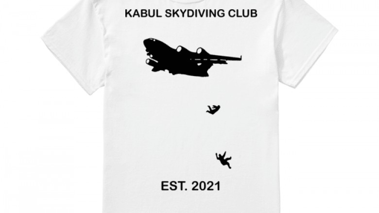 Kabul Skydiving Club T Shirt 2021