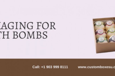 Packaging for bath bombs With free Shipping in Texas, USA