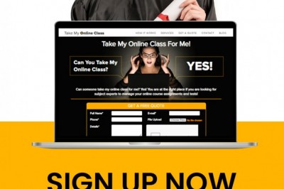 Take My Online Class | Sign Up Now