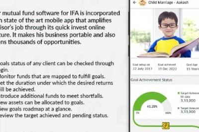 What amenities are possible in Mutual Fund Software for IFA?