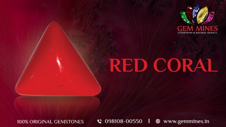 Red Coral Gemstone