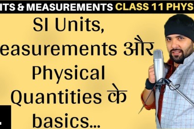 Basics of Units and Measurements Class 11 Physics IIT JEE Mains/Neet