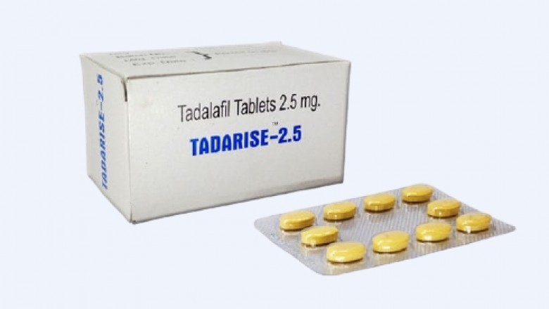 Buy Tadarise 2.5mg : Tadalafil | ED pills