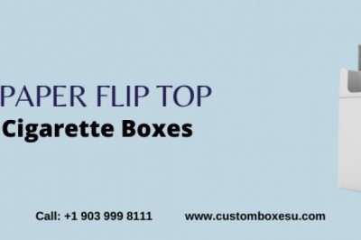 Empty paper flip top cigarette boxes at best price in USA