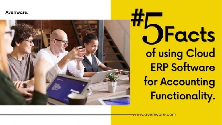 Advantages Of Using Accounting Cloud ERP Software