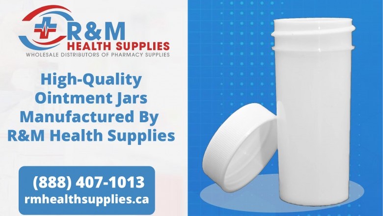 Ointment Jars Wholesale | Convenient Order Placement | RM Health Supplies