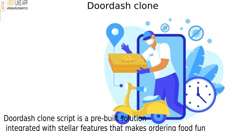 A feature-rich DoorDash Clone app to thrive your food delivery business
