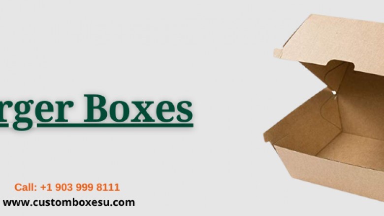 Buy cardboard burger boxes with free Shipping in USA