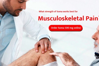 What strength of Soma works best for musculoskeletal pain? Order Soma 500 mg online