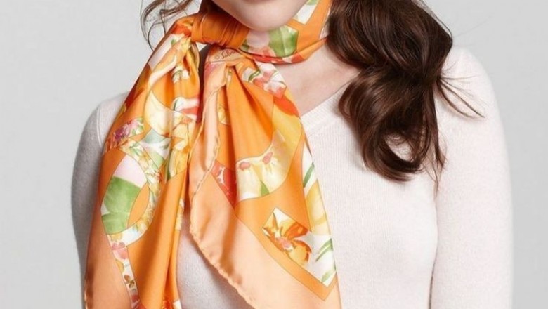 Printed Scarves Uk - Ladies Printed Scarves