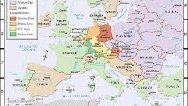 cold war europe map