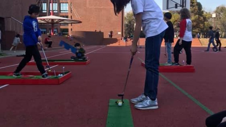 Golf Junior Private lessons in Tokyo