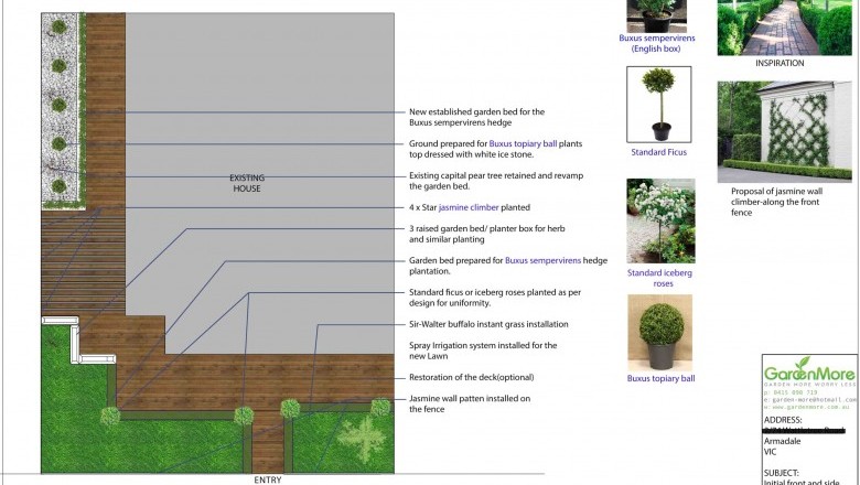 What is a landscape gardener's job role?