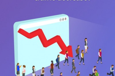 What is the reason behind sudden decrease in my website traffic?