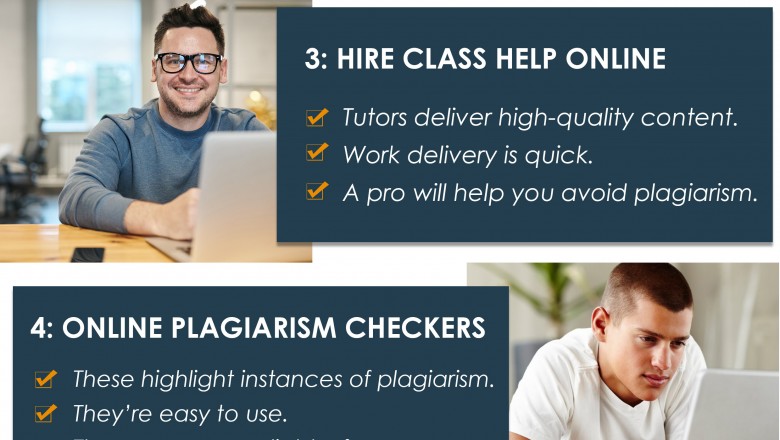 Infographic: How To Avoid Plagiarism In Online Classes