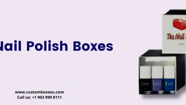 Nail Polish Boxes & Hair Extension Boxes