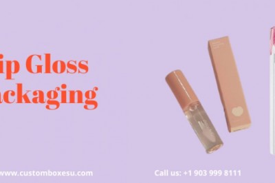 Customized lip gloss packaging Printed logo & Design in Texas, USA