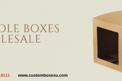 Get candle packaging boxes in unique design in USA