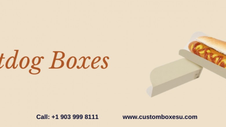 Hotdog boxes in quality printing Texas, USA