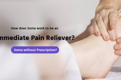 How does Soma work to be an immediate pain reliever? Soma without prescription?