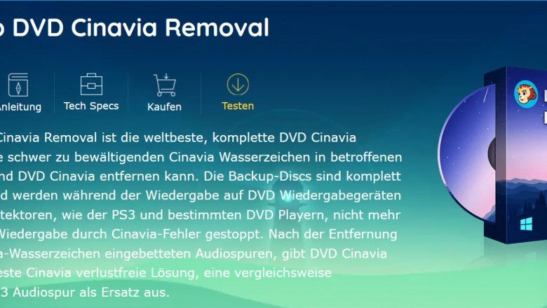 DVD Cinavia entfernen — DVDFab DVD Cinavia Removal ist die weltweit erste komplette Cinavia entfernte Lösung, um die Cinavia Audio Wasserzeichen aus den beeinflussten DVDs zu entfernen.