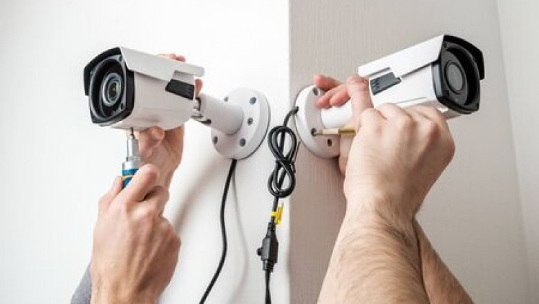 Outdoor IP Security Camera Installation in San Diego