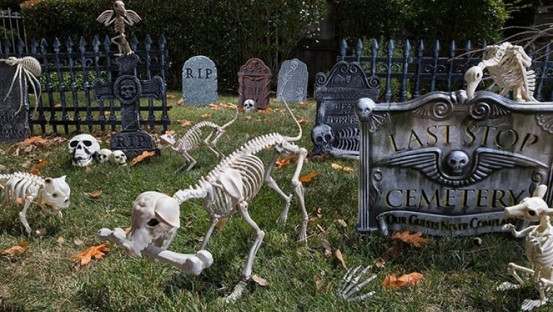Cheap Halloween Graveyard decoration ideas and Tips