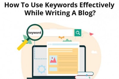 How to use keywords effectively while writing  blog?