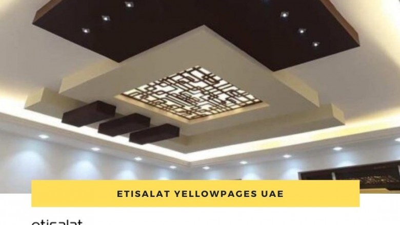 Gypsum Decoration Work Services & Companies in UAE