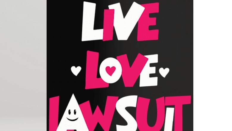 Live Laugh Lawsuit Coffee Mug