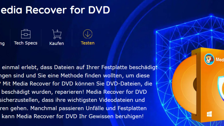 DVDFab Media Recover for DVD - Die beste DVD-Daten-Wiederherstellungssoftware
