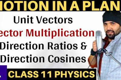 NCERT Chapter 4 Motion In A Plane Class 11 Physics IIT JEE Mains/Neet