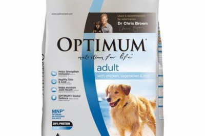 Optimum Adult Dry Dog Food With Chicken, Vegetable & Rice | DiscountPetCare